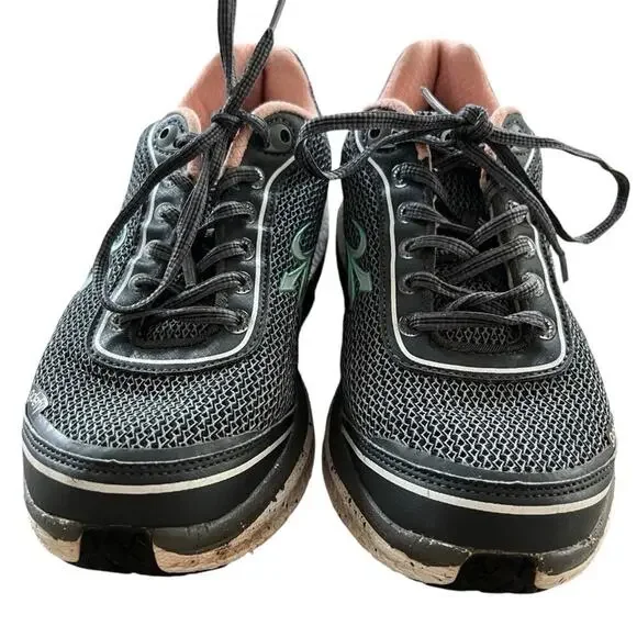 NEW Gravity Defyer Womens Gray Salmon Mighty Walk GDefy Orthopedic Shoes Sz‎ 8.5 - Picture 8 of 8